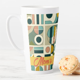 Tasse Latte Style contemporain mi-siècle La magie de maman Eli