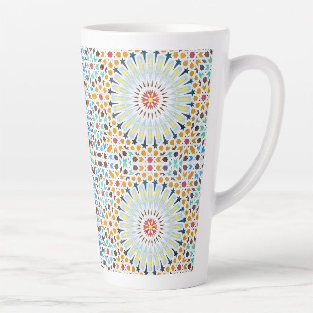 Tasse Latte Style Marocain | vintage (Droite)
