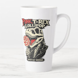 Tasse Latte Sucette Punk T-Rex - Douce mais Sauvage