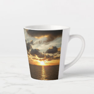 Tasse Latte Sunrise aux îles Virgin