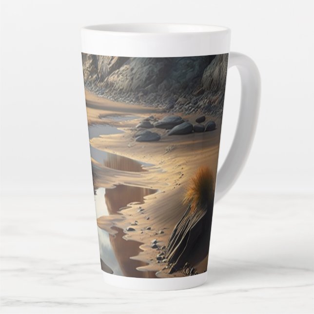 Tasse Latte Sunset (Angle droit)