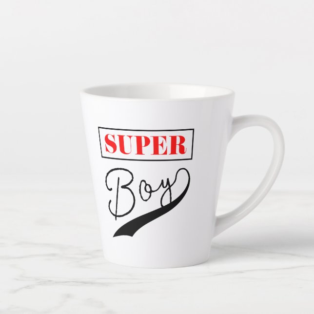 Tasse Latte Super Boy (Droite)