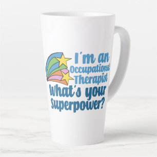 Tasse Latte Super ergothérapeute mignonne OT