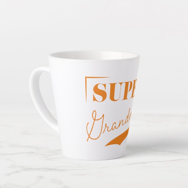 Tasse Latte Super grand-mère (Angle gauche)