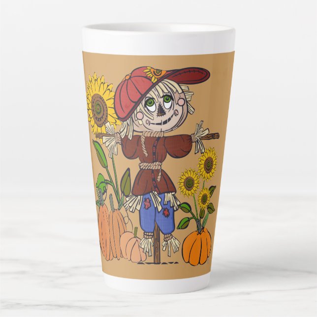 Tasse Latte Super mignon Scarecrow (Devant)