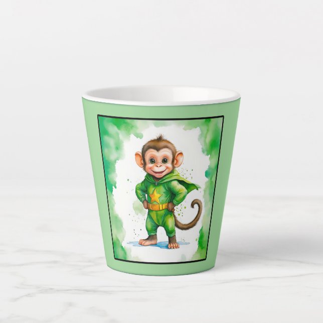 Tasse Latte Super singe (Devant)