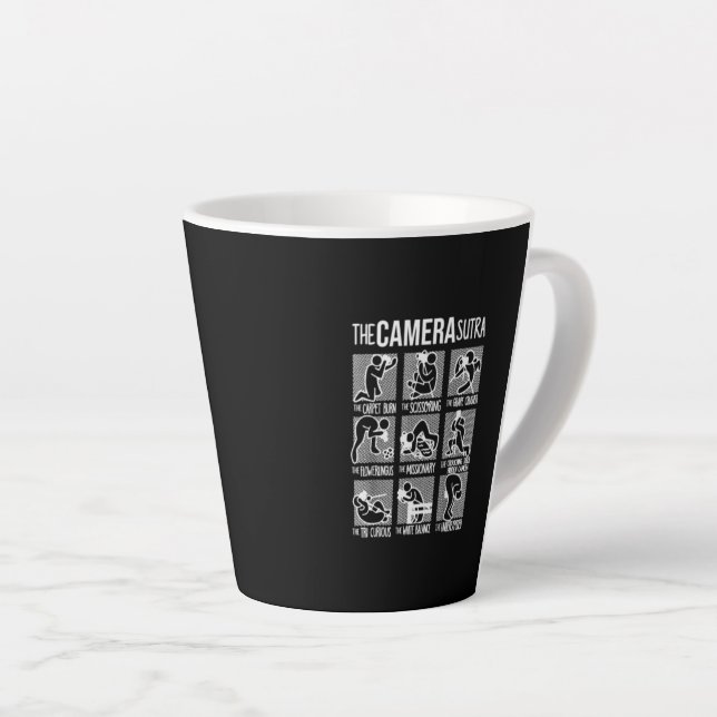 Tasse Latte Sutra caméra (Angle droit)