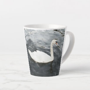 Tasse Latte Swan impressionniste