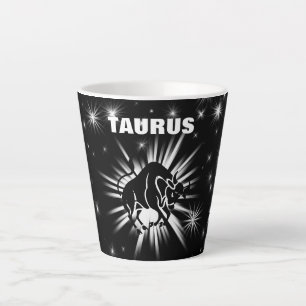 Tasse Latte Symbole de Taurus