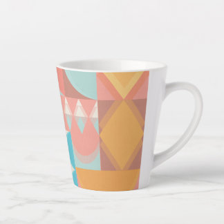 Tasse Latte Symétrie fluide : exploration des concepts abstrai