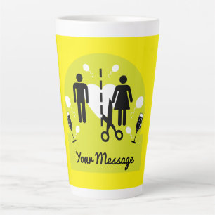 Tasse Latte Sympathie de survivante du divorce drôle