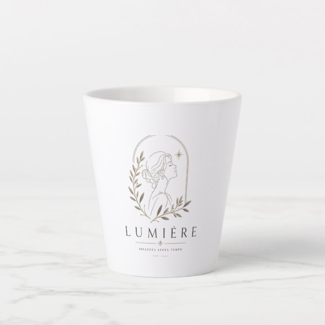Tasse Latte T-Shirt (Devant)