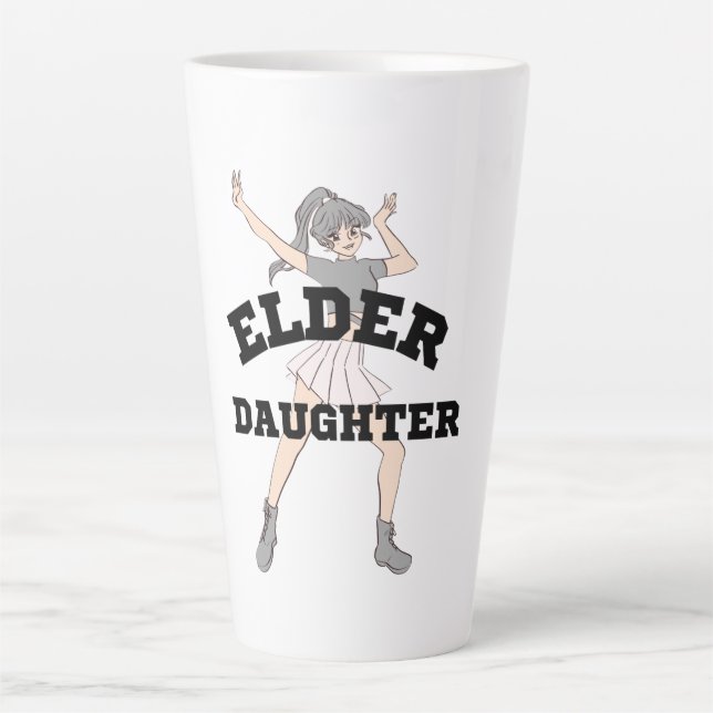 Tasse Latte t shirts (Devant)