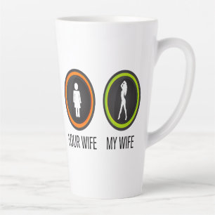 Tasse Latte Ta Femme Ma Femme