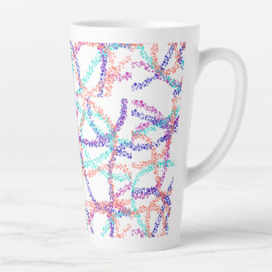 Tasse Latte Tablier à motif coloré pour enfants, impression in