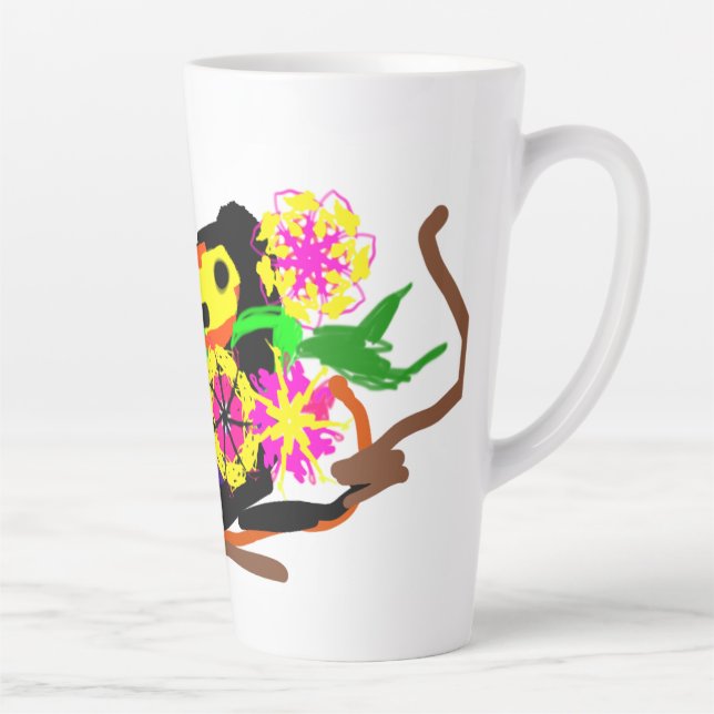 Tasse Latte Tacon été cool (Droite)