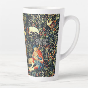 Tasse Latte Tapisserie de la Renaissance médiévale Bergers et