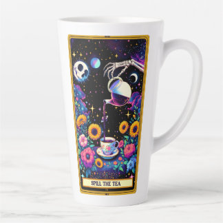 Tasse Latte Tarot déverser La Muge De Thé