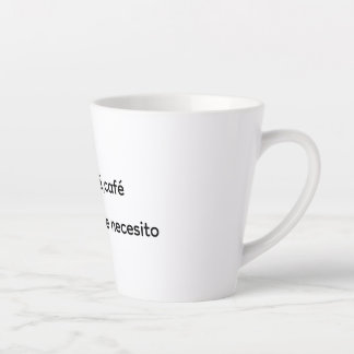 Tasse Latte taza café