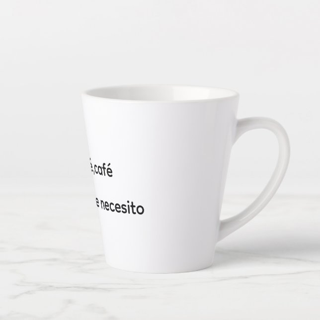 Tasse Latte taza café (Droite)