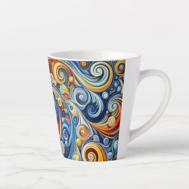 Tasse Latte Taza caos armonioso (Droite)
