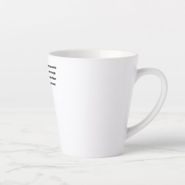 Tasse Latte Taza de amor propio (Droite)