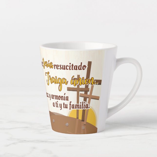 Tasse Latte Taza de Café Latte (Droite)