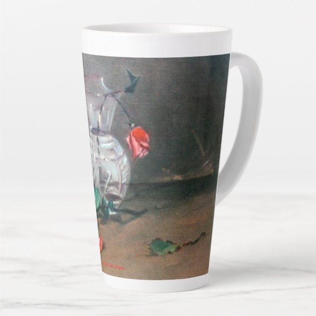 Tasse Latte Taza De Café Latte Bodegón (Angle droit)