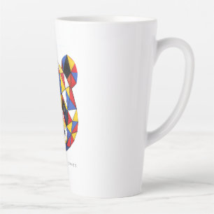Tasse Latte Tee-shirt graphique homme ADOM "Équilibre dans le