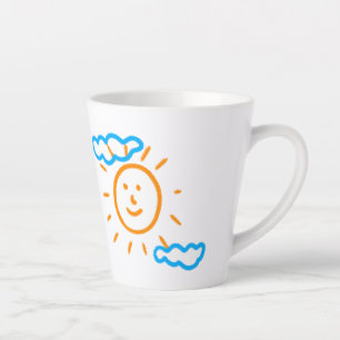Tasse Latte Télécharger des enfants Dessiner Transformer des e