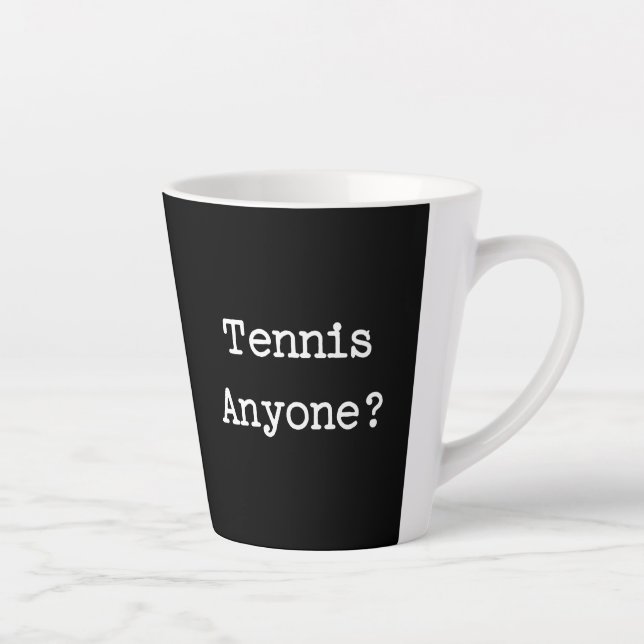 Tasse Latte Tennis (Droite)