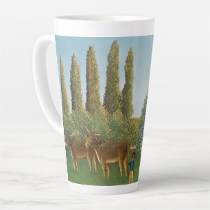 Tasse Latte Terre de prairie (Le Pâturage), Henri Rousseau, 19