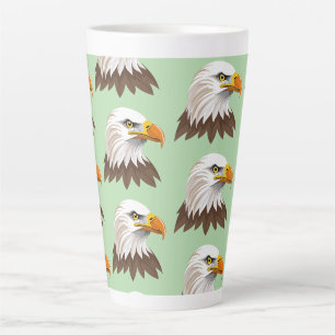 Tasse Latte Tête d'aigle royal