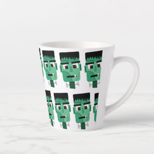 Tasse Latte Tête de monstre de Frankenstein
