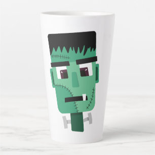 Tasse Latte Tête de monstre de Frankenstein