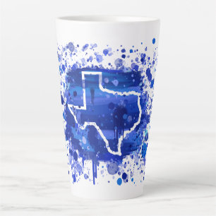 Tasse Latte TEXAS "Peindre la Mère Bleue" Ed. 1