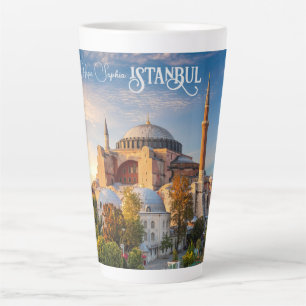 Tasse Latte Texte personnalisé Istanbul