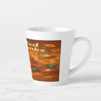 Tasse Latte Thanksgiving Latte Mug- Gratitude in Every Sip