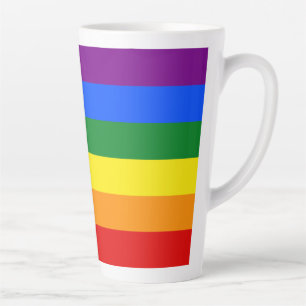 Tasse Latte The Colors of the rainbow