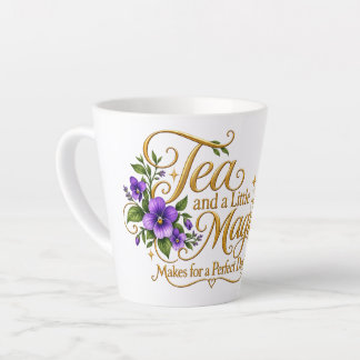Tasse Latte Thé et un peu de magie Thé à la sorcière