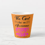 Tasse Latte This Girl Has An Awesome Attorney Husband<br><div class="desc">This Girl Has An Awesome Attorney Husband Gift. Perfect gift for your dad,  mom,  papa,  men,  women,  friend and family members on Thanksgiving Day,  Christmas Day,  Mothers Day,  Fathers Day,  4th of July,  1776 Independent day,  Veterans Day,  Halloween Day,  Patrick's Day</div>