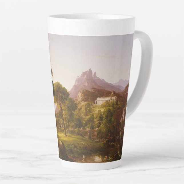 Tasse Latte Thomas Cole Dream d'Arcadia (Angle droit)