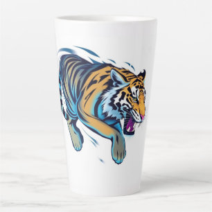 Tasse Latte Tigre qui saute