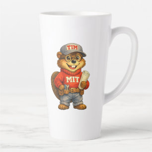 Tasse Latte Tim le Castor – Mascotte inspirée de Ghibli