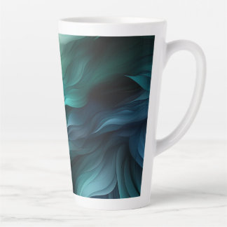 Tasse Latte Toile d'art 335
