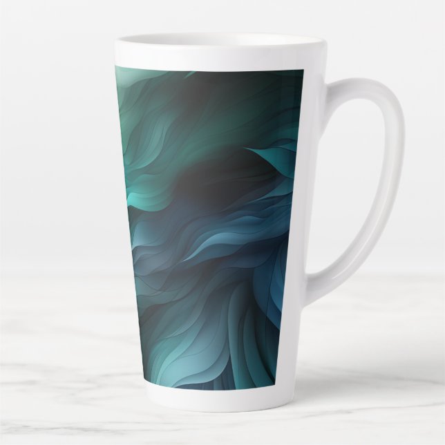 Tasse Latte Toile d'art 335 (Droite)