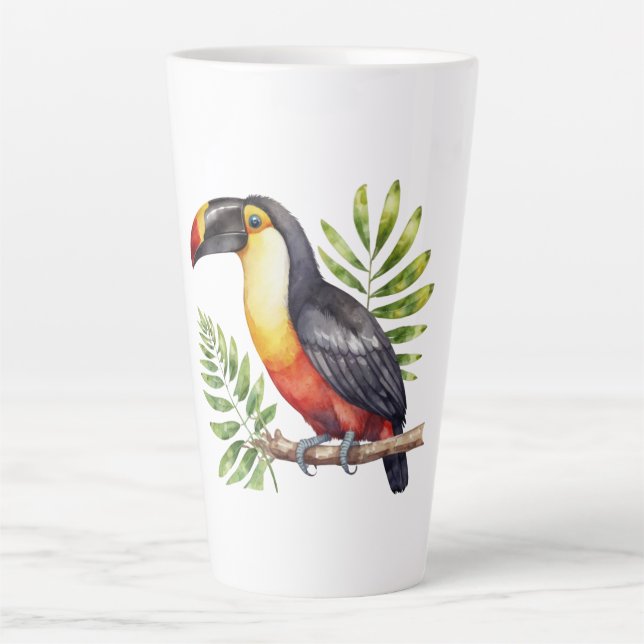 Tasse Latte Toucan (Devant)