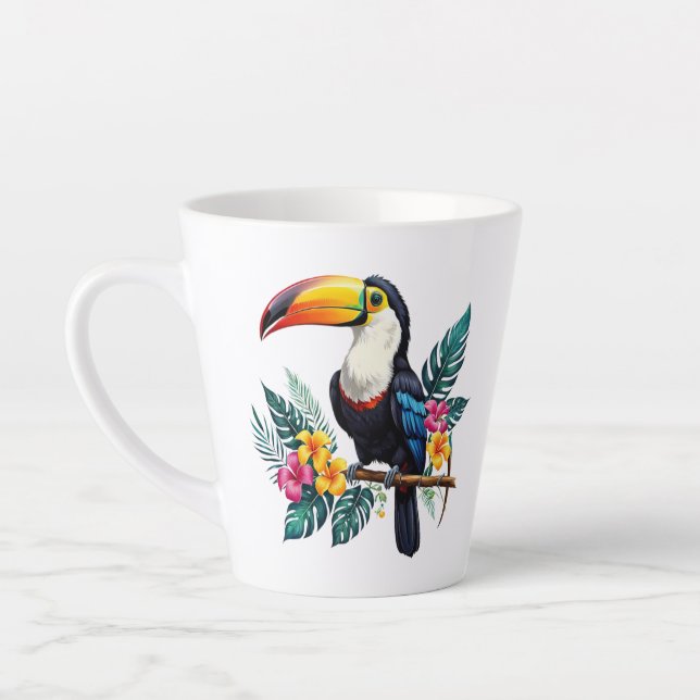 Tasse Latte toucan (Gauche)