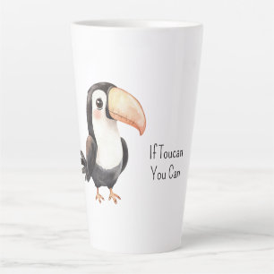 Tasse Latte Toucan noir
