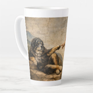 Tasse Latte Toucher le Divin